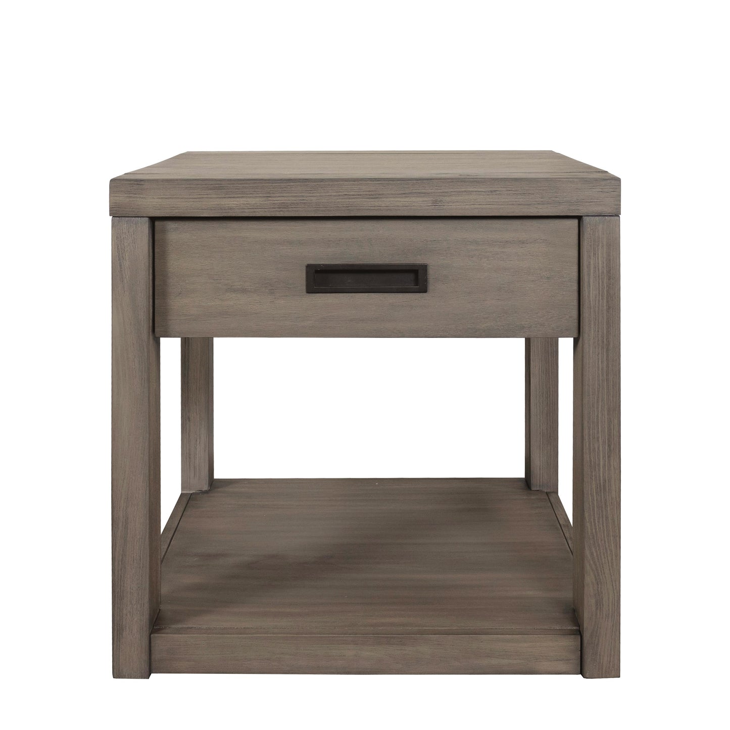 Riata Gray End Table