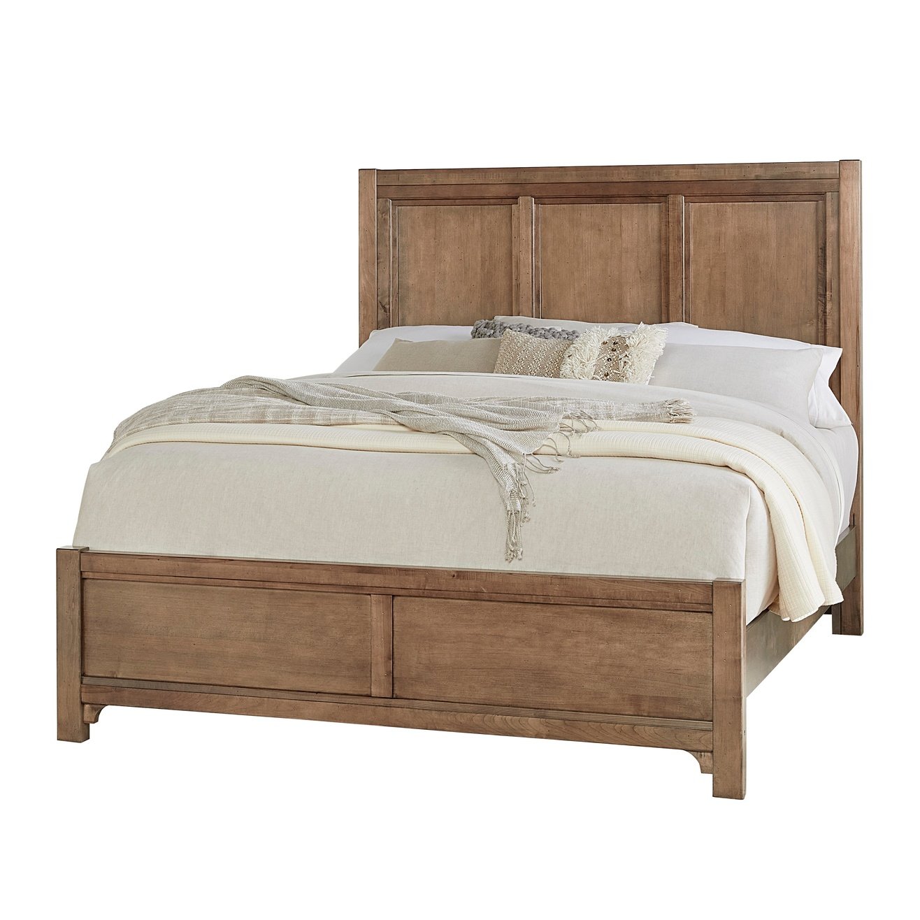 Cool Farmhouse King Panel Bed