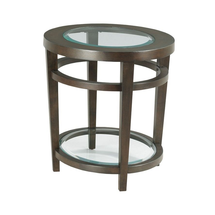 Oval End Table