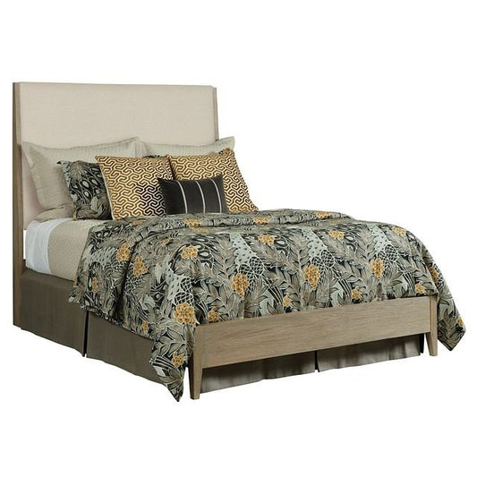 Incline Fabric Cal King Bed Low Footboard