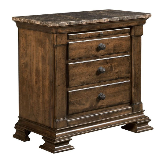 Portolone Bachelors Chest with Marble Top