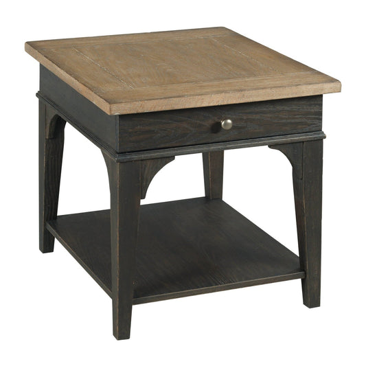 Rectangular Drawer End Table