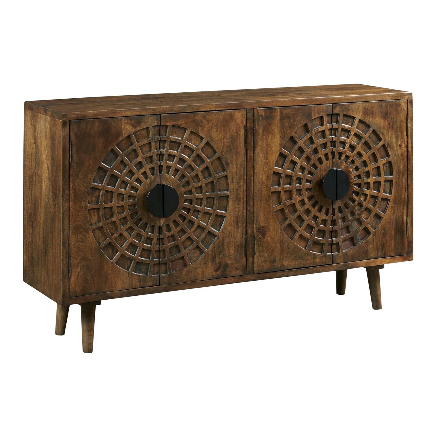 Radial Four Door Cabinet