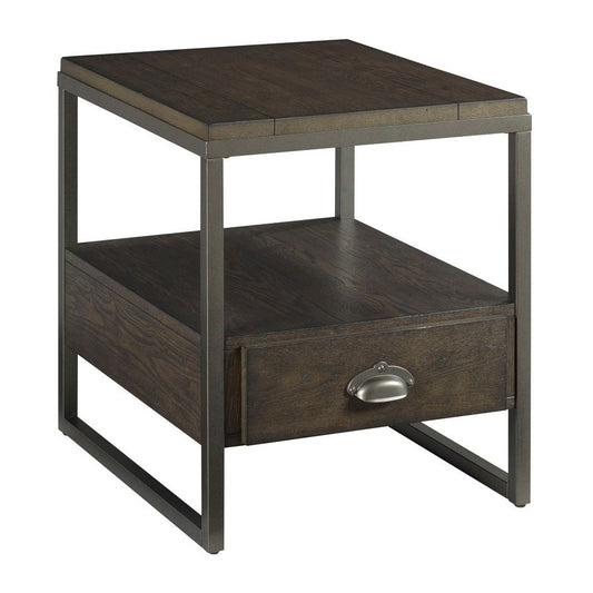 Rectangular Drawer End Table