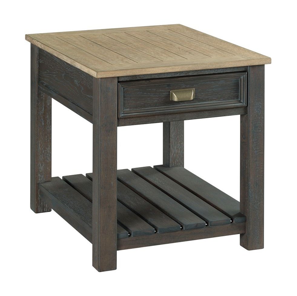 Rectangular Drawer End Table