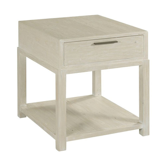 Rectangular Drawer End Table