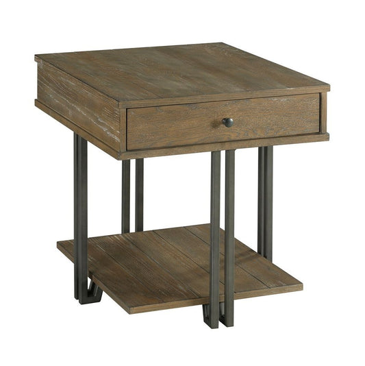 Rectangular Drawer End Table