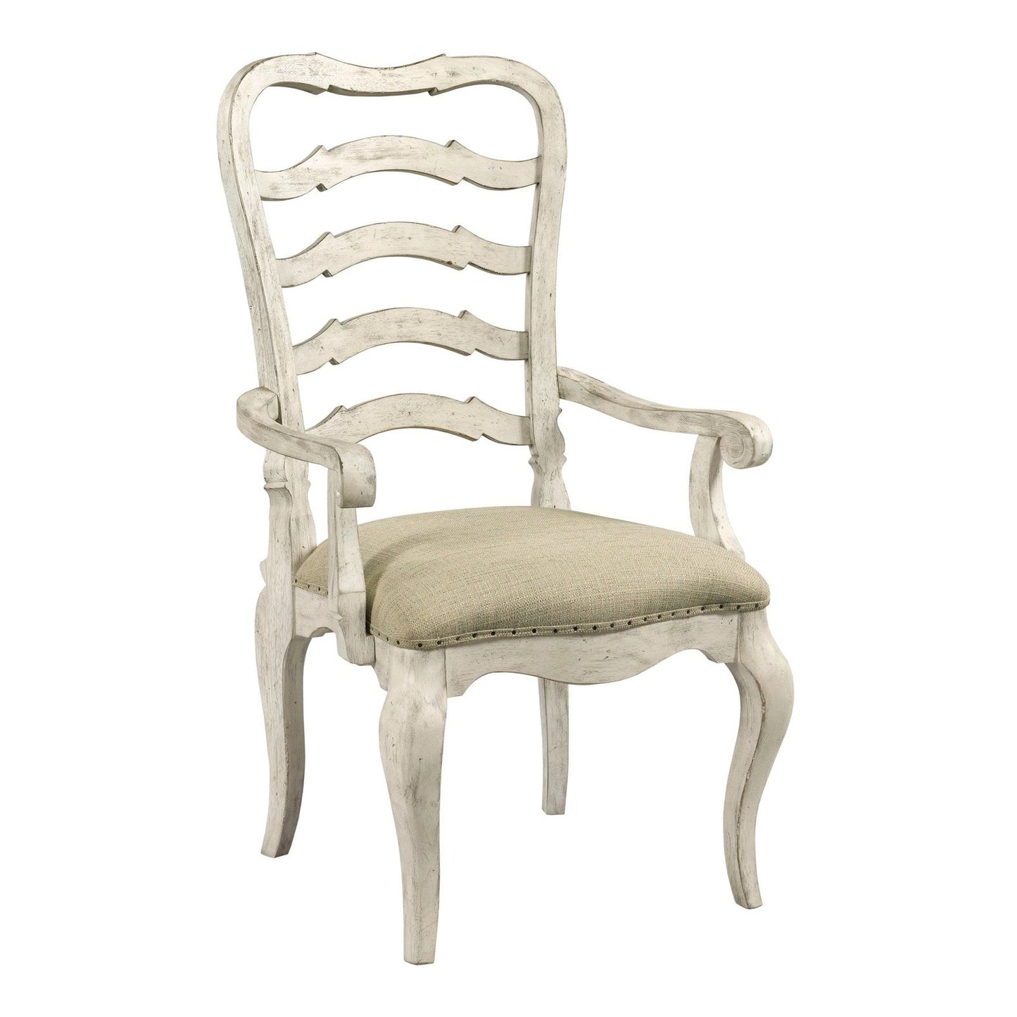 Ladder Back Arm Chair