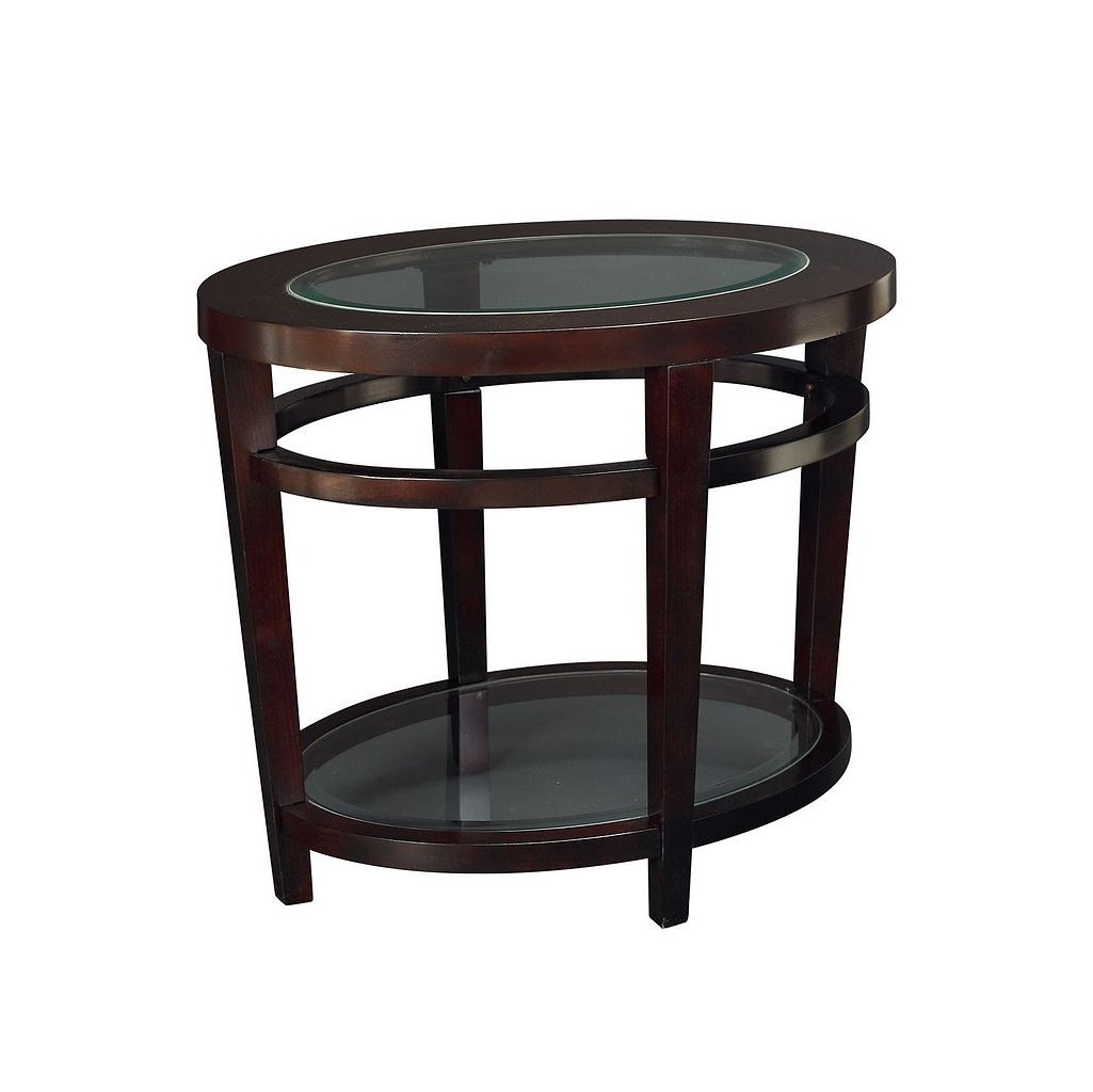 Oval End Table