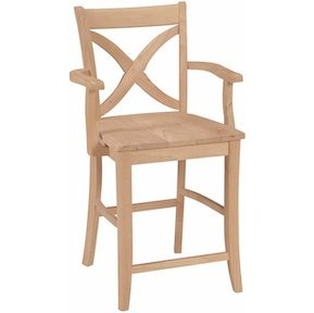 Vineyard Arm Stool