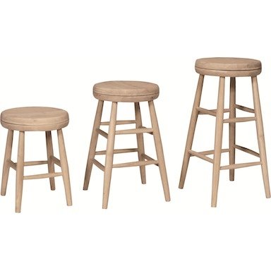 Scoop Seat Swivel Stools