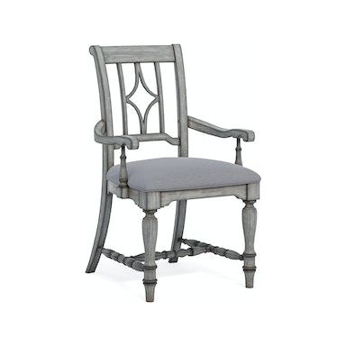 Plymouth Upholstered Arm Dining Chair